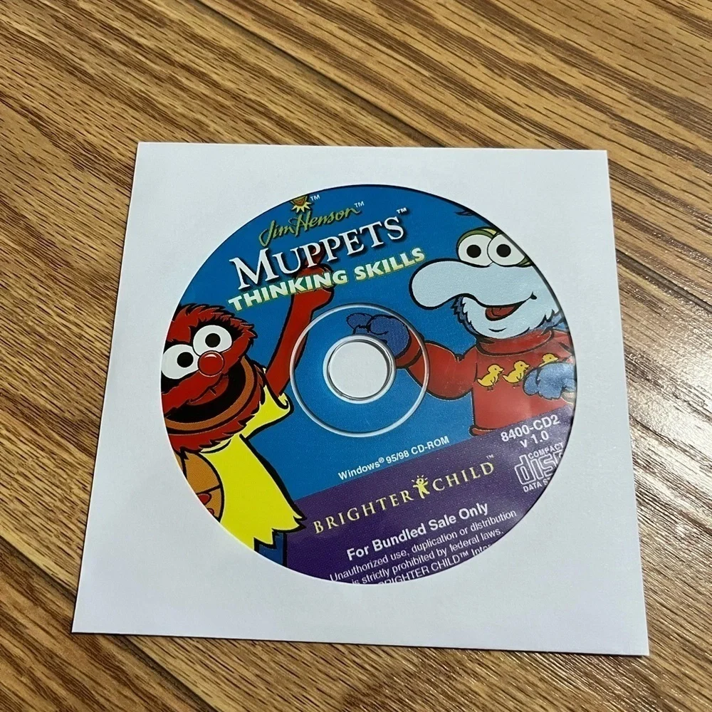 Muppets Thinking Skills PC Game 1996